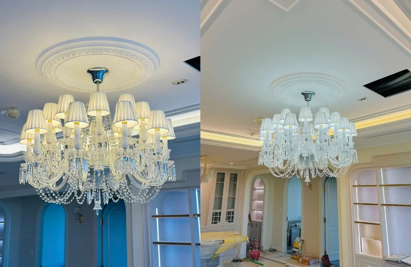 Ảnh cận Đèn Chùm Pha Lê DC9801T20