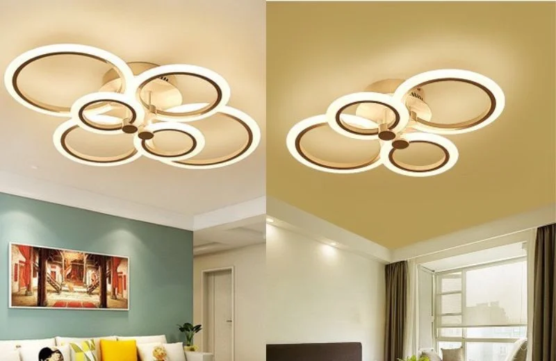 Đèn Ốp Trần Mica OT998 3