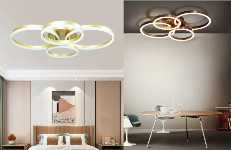 Kiểu dáng Đèn Ốp Trần Mica OT1099