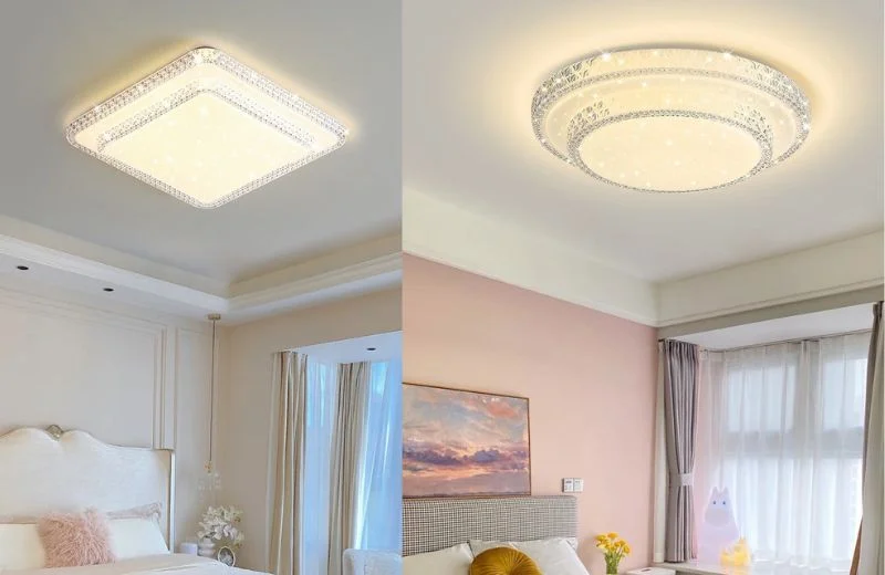 Kiểu dáng Đèn Ốp Trần Mica OT8520