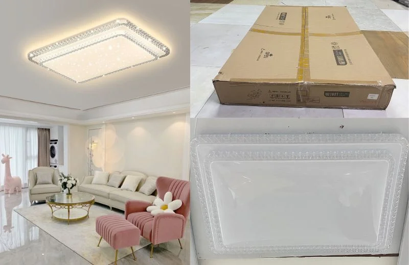 Kiểu dáng Đèn Ốp Trần Mica OT8520