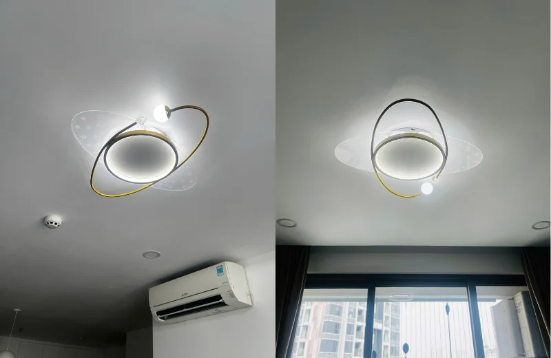 Ảnh thật Đèn Ốp Trần Mica OTA7X5 