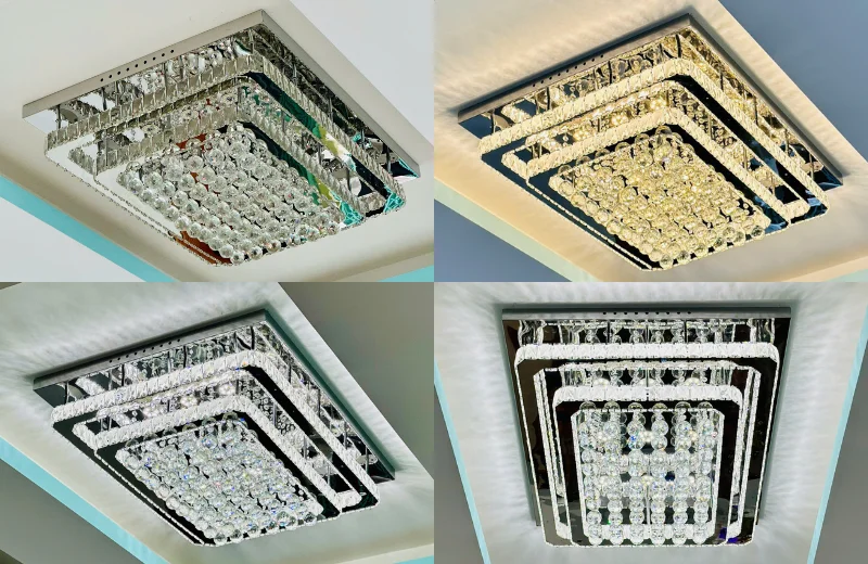 Ảnh cận Đèn Ốp Trần Pha Lê OTPL40403CN