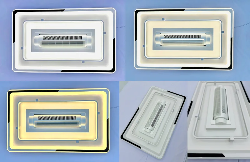 Ảnh cận Đèn Quạt Ốp Trần OTA41CN
