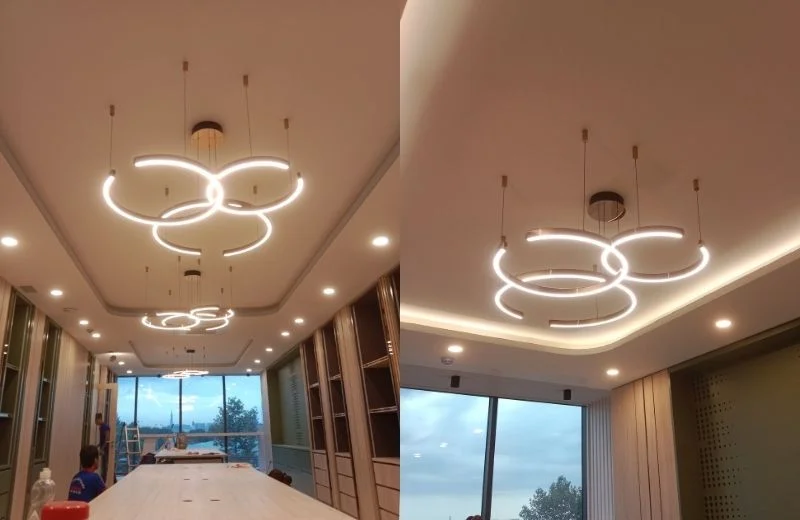 Đèn thả hiện đại THD7258T3 cho không gian làm việc