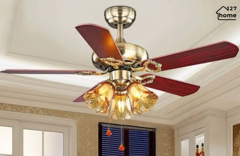 Quạt trần cổ điển, tân cổ điển – Biểu tượng của sự sang trọng và đẳng cấp vượt thời gian.