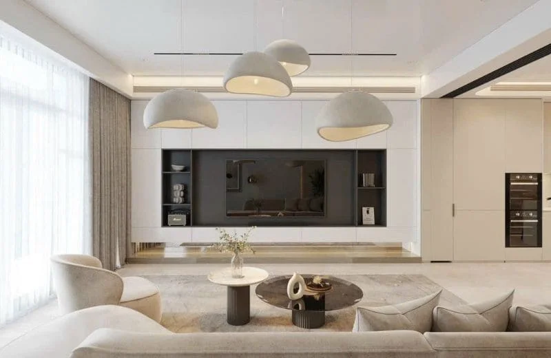 Mẫu đèn thả trần hiện đại THD85 phù hợp với nhiều không gian nội thất