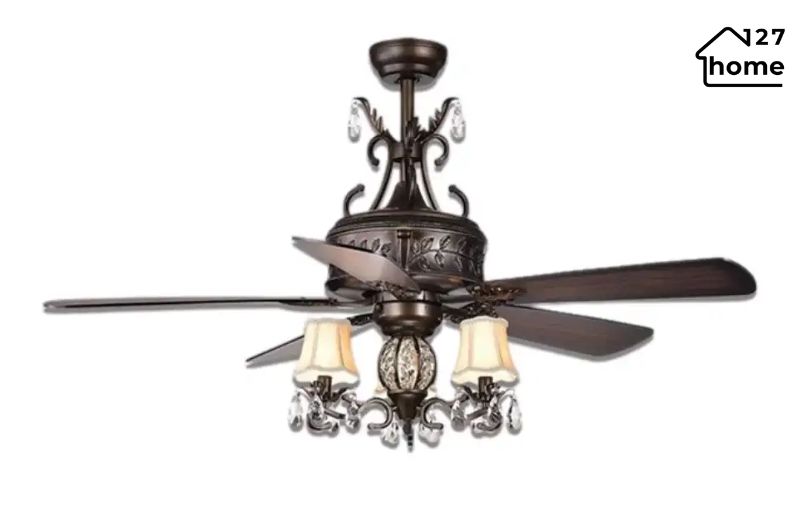 Quạt trần cổ điển – Vẻ đẹp sang trọng, đậm chất hoài niệm