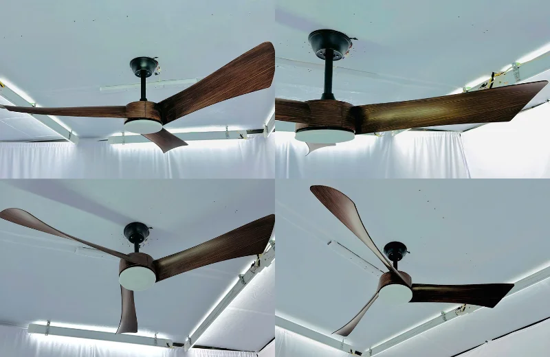 Ảnh cận Quạt Trần Đèn QT53 