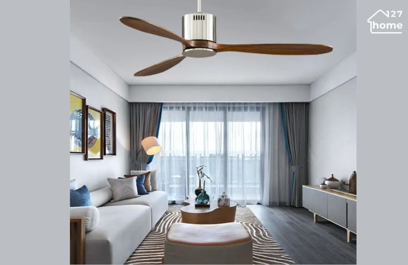 Quạt trần hiện đại không chỉ đẹp mà còn làm mát hiệu quả