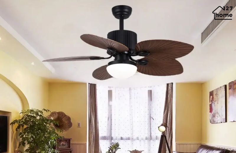 Quạt trần tân cổ điển – Điểm nhấn đẳng cấp cho không gian sống hiện đại.