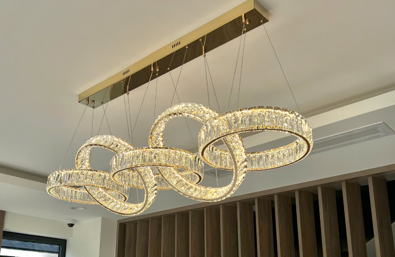 Thiết kế đèn thả hiện đại THD7059