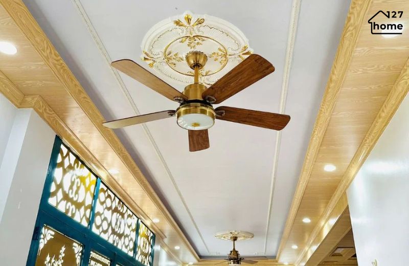 Quạt trần cổ điển, tân cổ điển đang trở thành xu hướng hiện nay