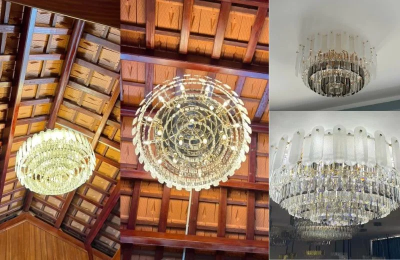 Đèn Ốp Trần Pha Lê OTPL8717