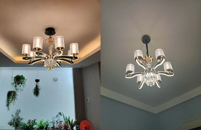 Cách bảo quản Đèn Chùm DC8835