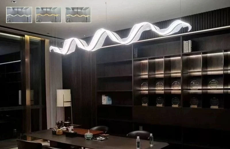 Đèn thả trần hiện đại THD141 có 3 chế độ ánh sáng linh hoạt