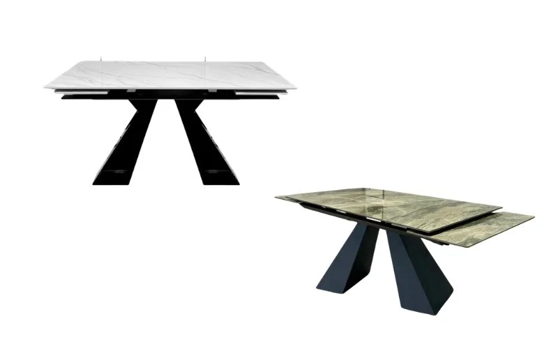 Bàn ăn thông minh BK02 với 2 phối màu BK02X (xanh Ý) và BK02T (trắng vân đá)