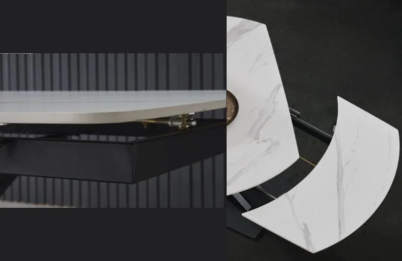 Bàn ăn thông minh BX06 với hệ thống mở rộng êm ái, thao tác dễ dàng