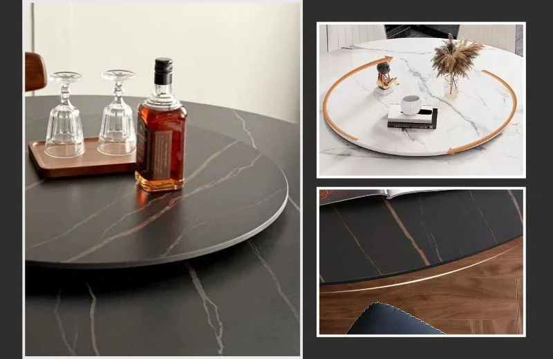 Bàn ăn thông minh BX05 với mâm xoay 360 độ