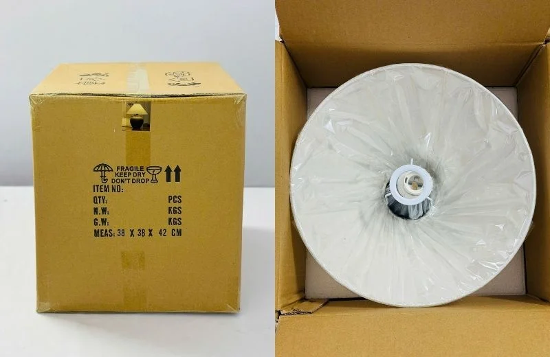 Bao bì đóng gói đèn bàn DB94