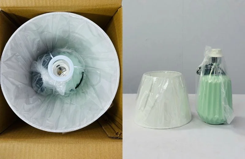 Bao bì đóng gói đèn bàn DB99 tại 127 HOME