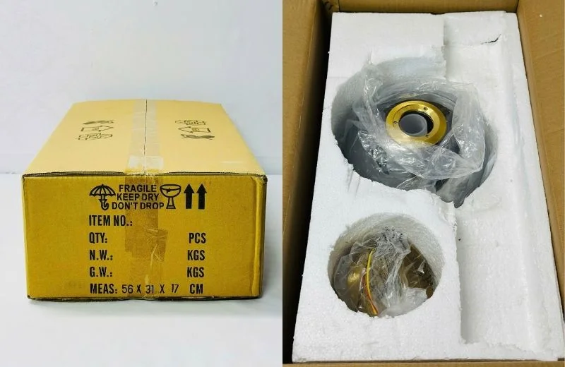 Bao bì đóng gói khi mua đèn tường VK136 tại 127 HOME