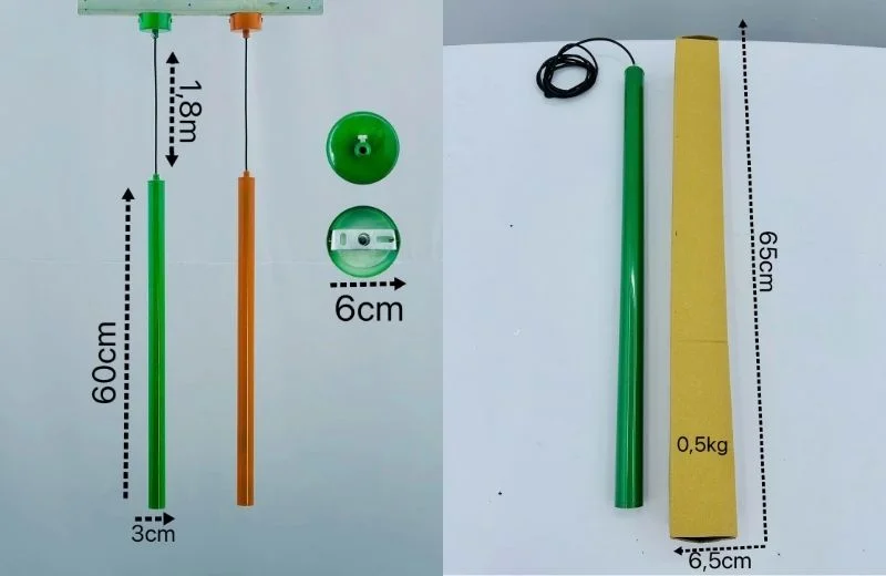 Chi tiết đèn thả hiện đại THD05
