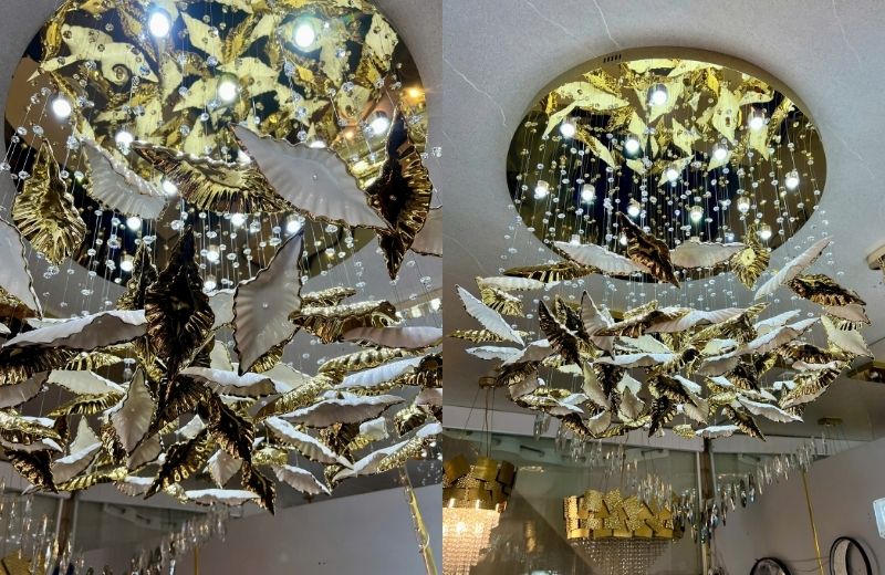 Chi tiết đèn thả hiện đại THD119