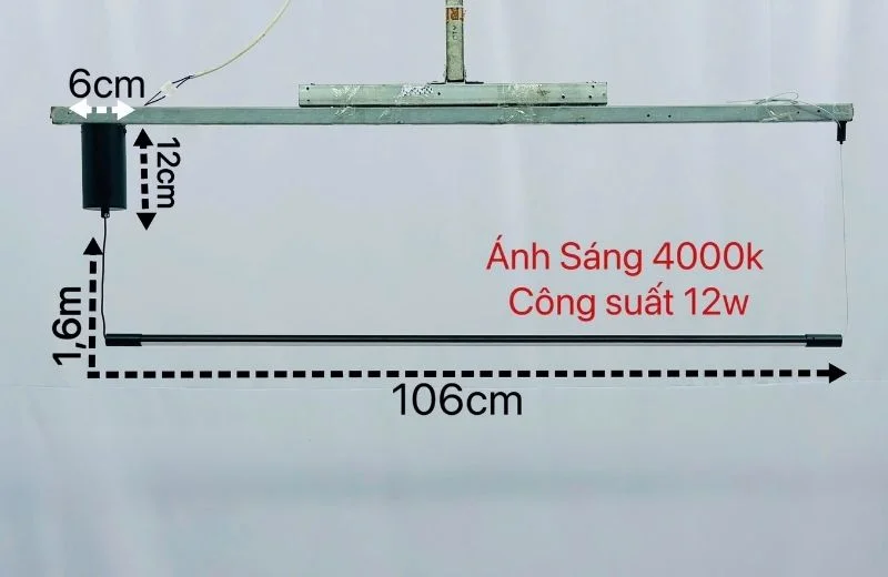 Chi tiết đèn thả hiện đại THD145L1060