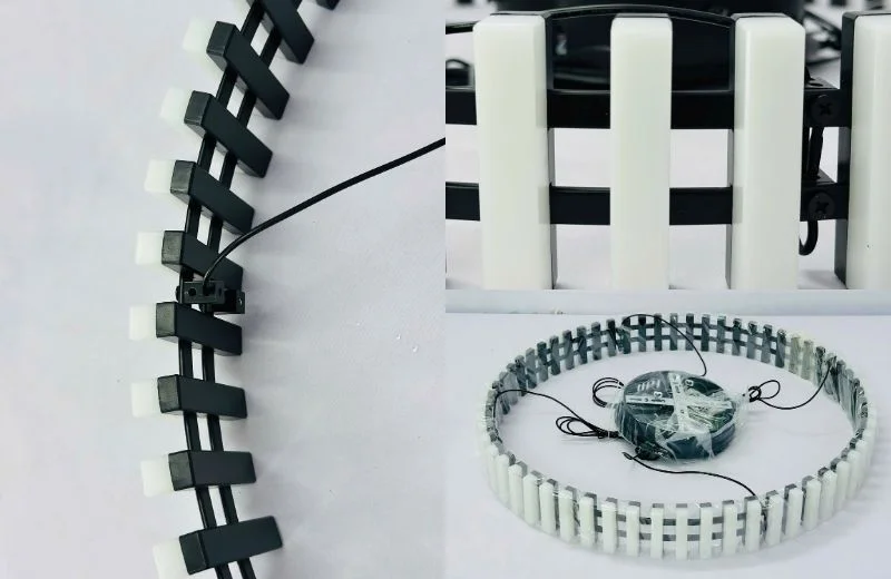 Đèn thả hiện đại THD95 sử dụng chao Acrylic mờ cho ánh sáng đều, giảm chói, thoải mái khi nhìn lâu