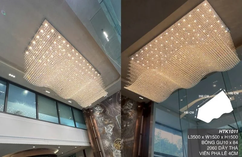 Chi tiết đèn thiết kế DTK1011