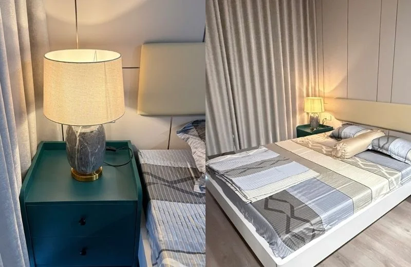 Đèn bàn DB98 phù hợp để đầu giường, bàn cạnh sofa, bàn console