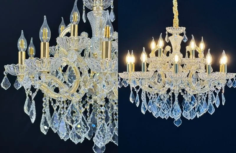 Đèn chùm DC0089T15 điểm nhấn sang trọng và bắt mắt cho không gian