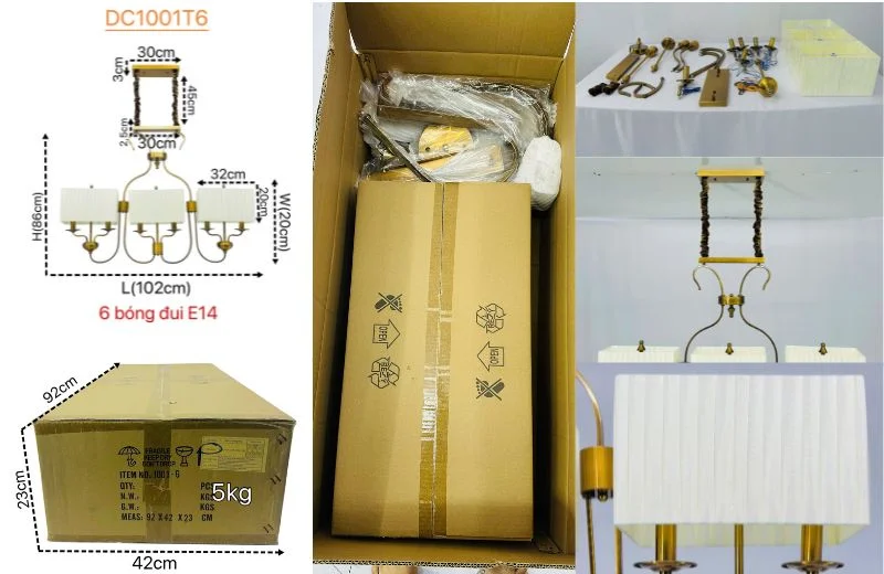 Đèn Chùm DC1001T6 4