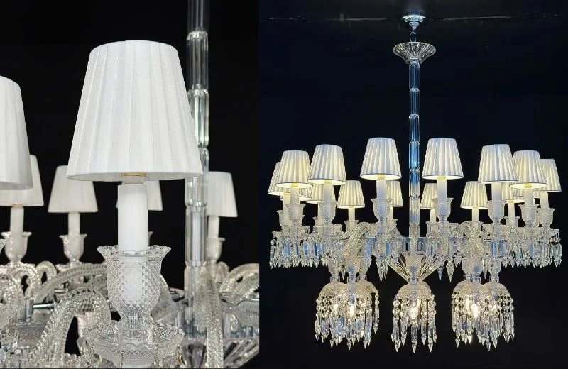 Đèn chùm DC8805T24 thiết kế Châu Âu tinh tế và sang trọng