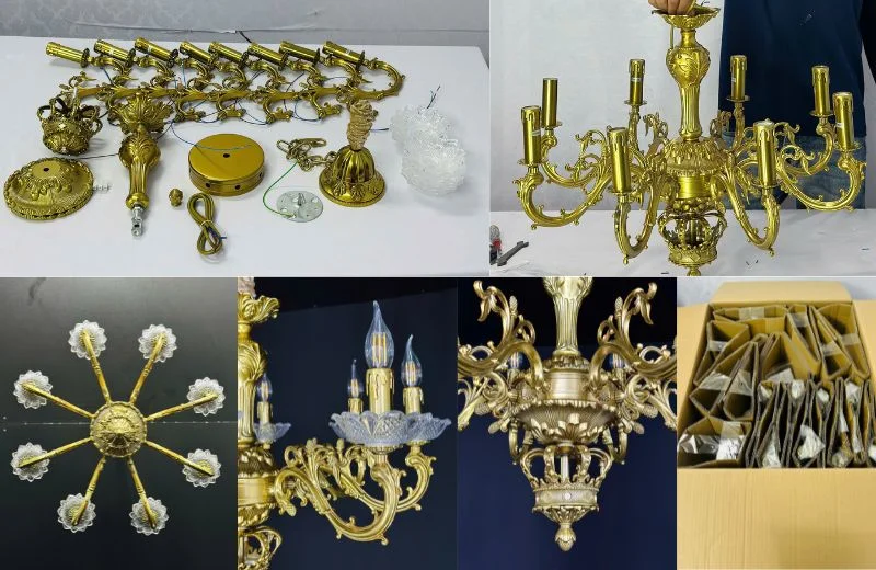 Đèn Chùm DC9116T8 4