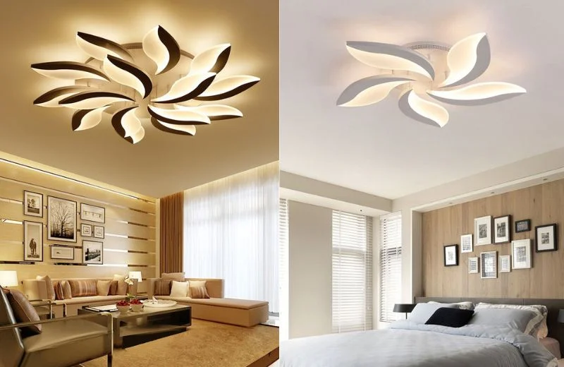 Đèn Ốp Trần Mica OT101 12