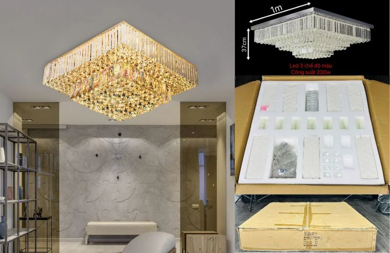 Đèn Ốp trần Pha Lê OTPL40406 3