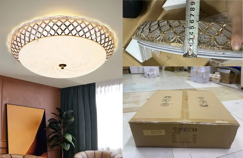 Đèn Ốp Trần Pha Lê OPLH129 2