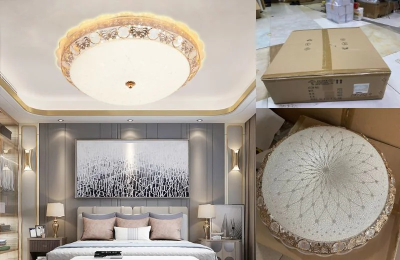 Đèn Ốp Trần Pha Lê OPLH49 3