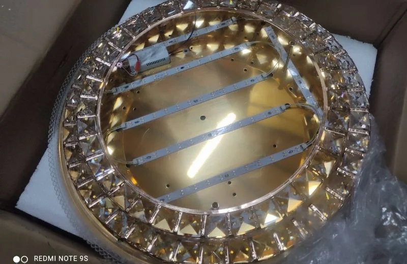 Ảnh cận Đèn Ốp Trần Pha Lê OTPL603