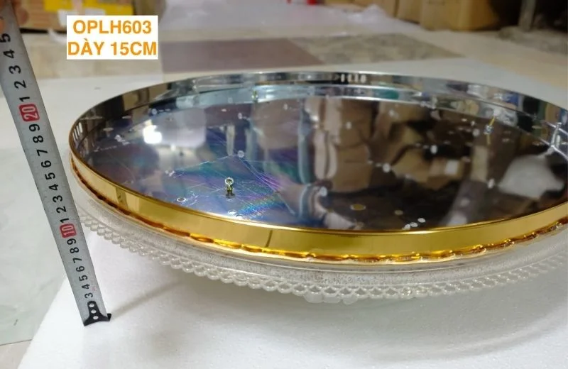 Kích thước Đèn Ốp Trần Pha Lê OTPL603