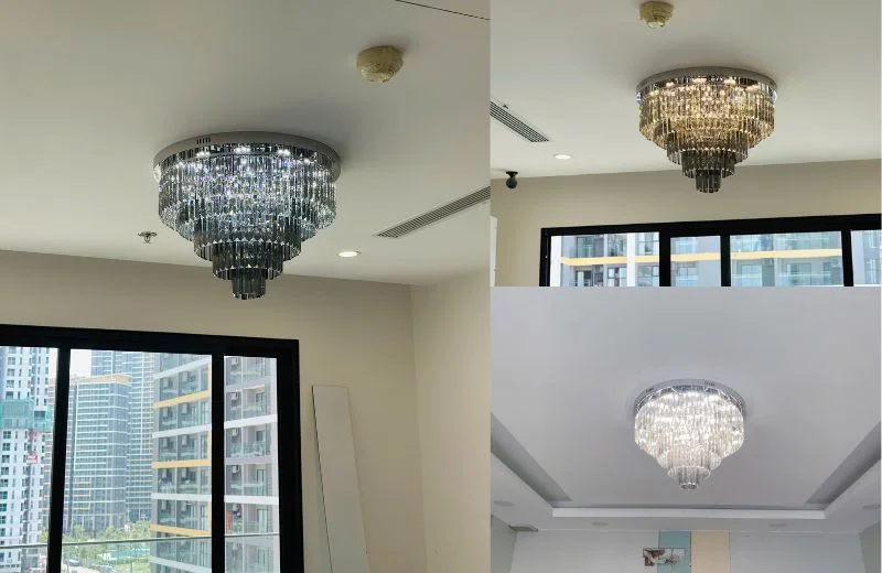 Đèn Ốp Trần Pha Lê OTPL3509