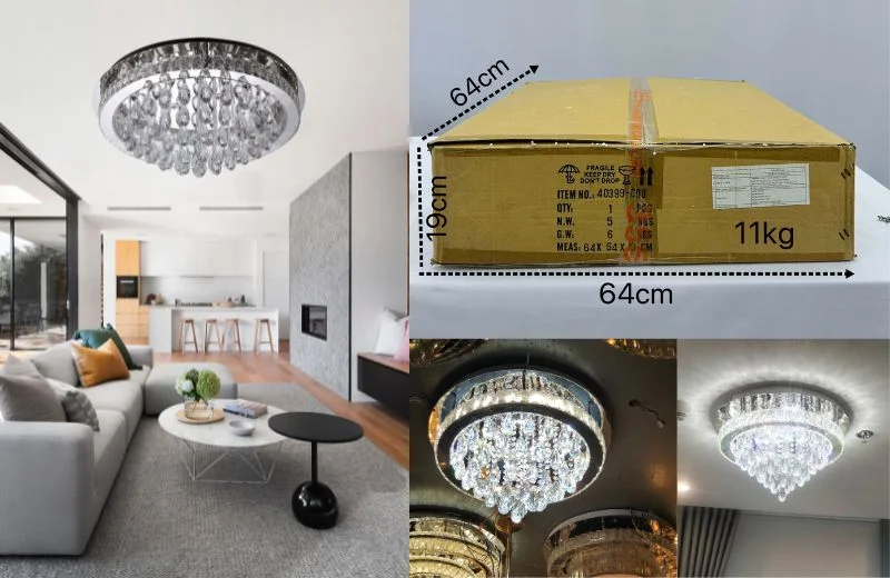 Đèn Ốp Trần Pha Lê OTPL40399 4