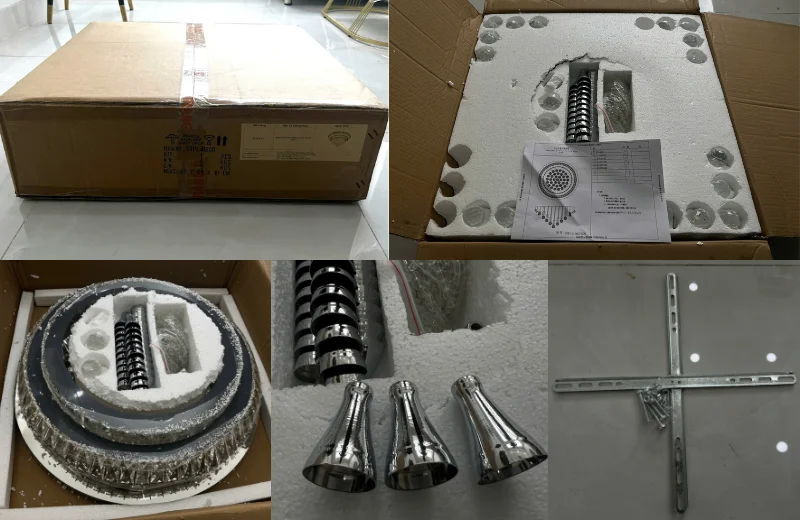Đóng thùng Đèn Ốp Trần Pha Lê OTPL41 