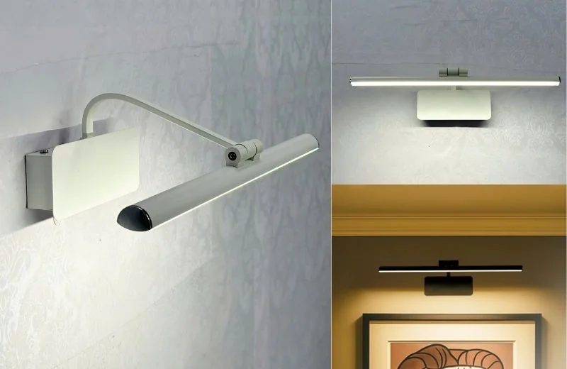 Đèn rọi tranh RT5936T42 với 2 phiên bản RT5936T42TRANG/RT5936T42DEN 