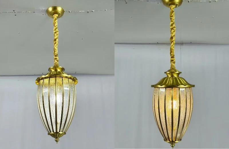 Đèn thả đồng TD41 kiểu dáng cổ điển nâng tầm không gian