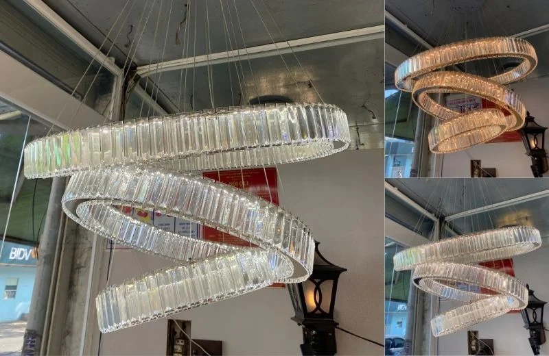Đèn thả hiện đại THD7050VANG468 với 3 chế độ LED