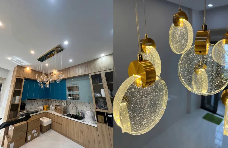 Đèn thả hiện đại THD8829 - trang trí phòng ăn sang trọng