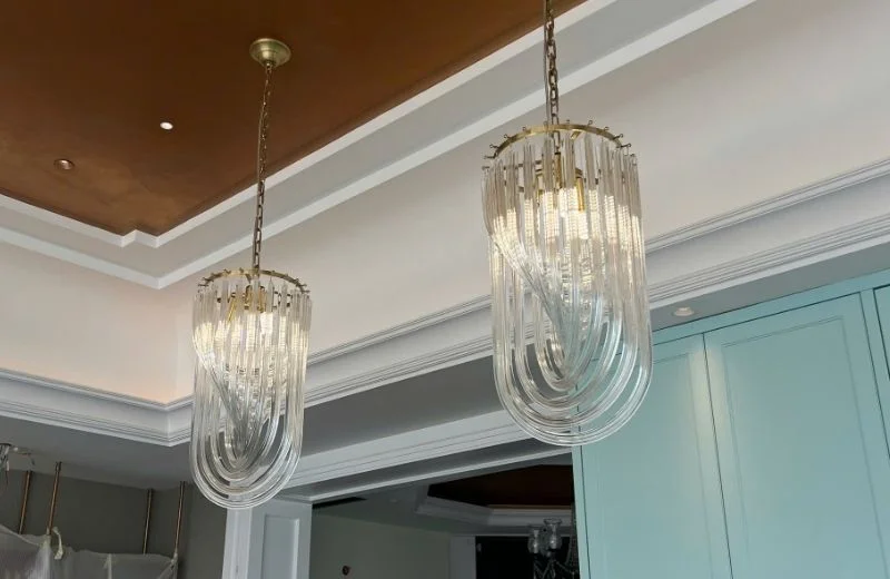 Đèn thả pha lê TPL15 phù hợp với nhiều phong cách